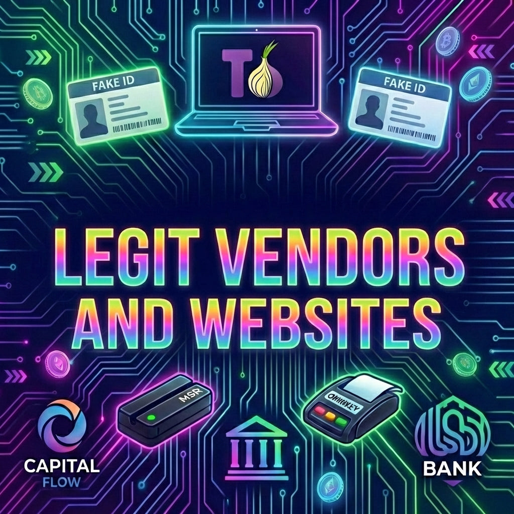 Legit Vendors, & Websites